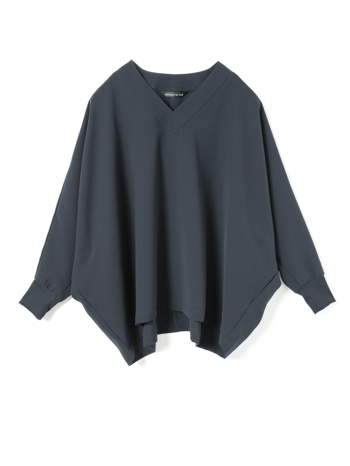 mizuiro ind Vネックドルマンスリーブプルオーバー｜ MARcourt ONLINE