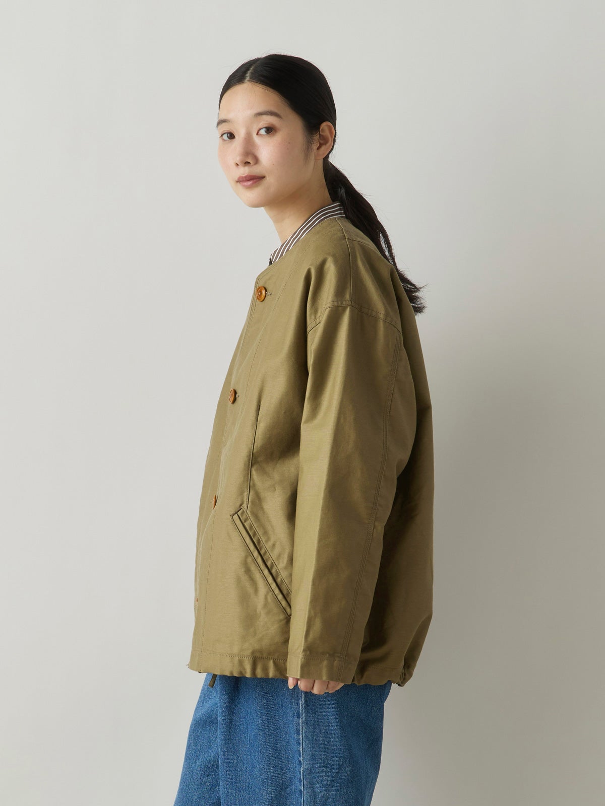 MidiUmi ノーカラーユーティリティジャケット｜ MARcourt ONLINE STORE
