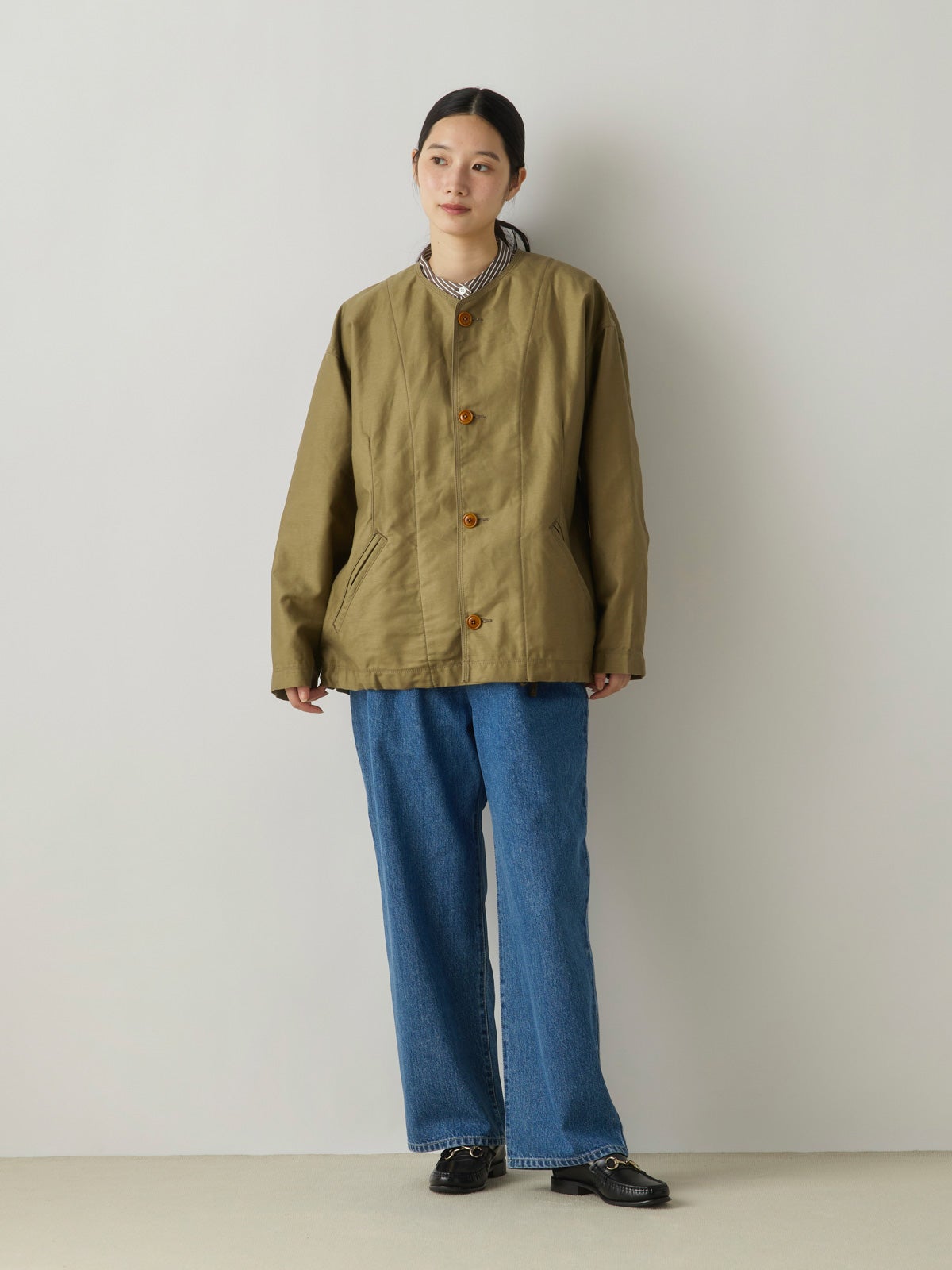MidiUmi ノーカラーユーティリティジャケット｜ MARcourt ONLINE STORE