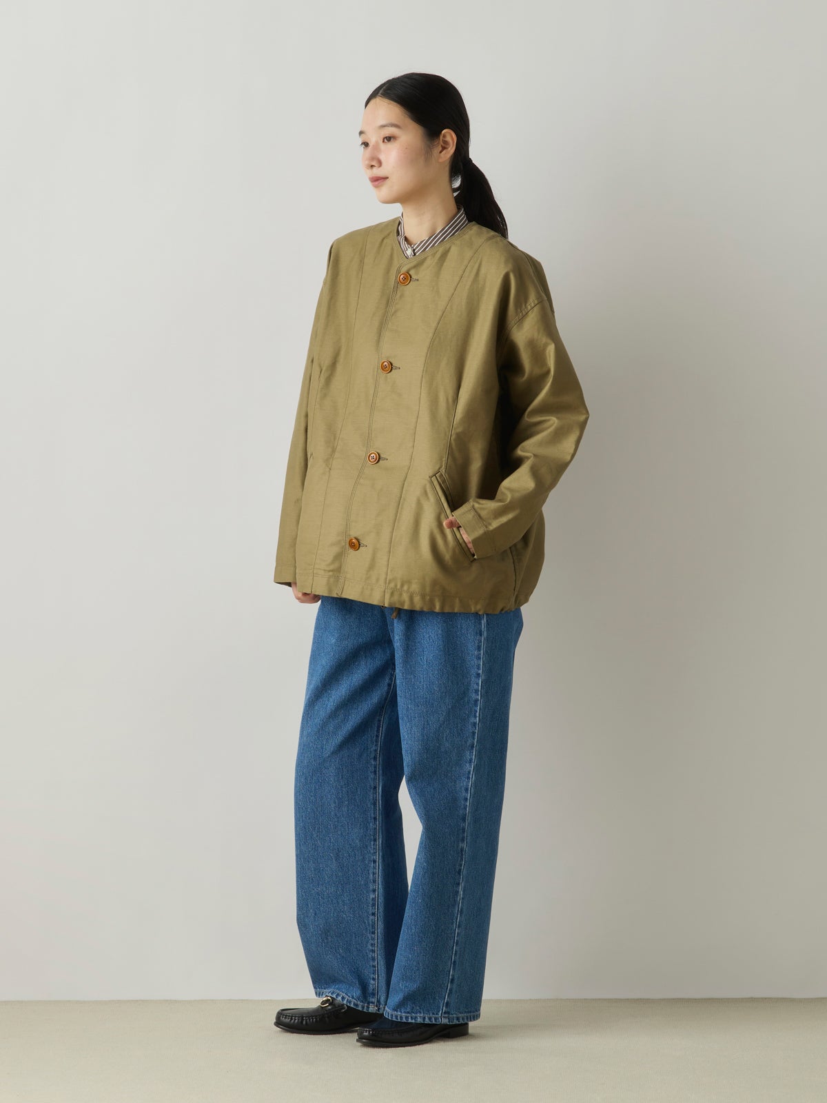 MidiUmi ノーカラーユーティリティジャケット｜ MARcourt ONLINE STORE