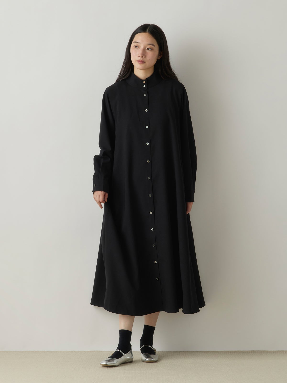 stand neck coat OP