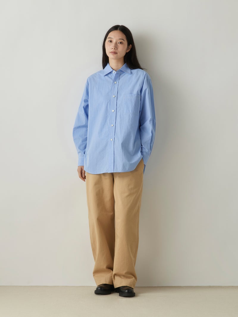 ワイドワークシャツ