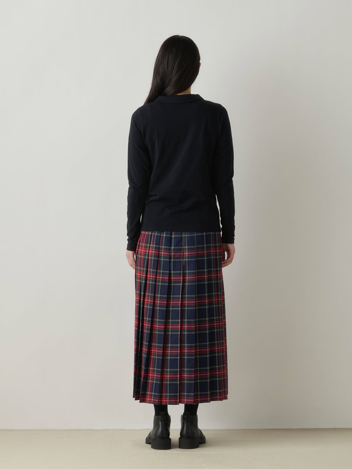 MidiUmi ラップチェックスカート｜ MARcourt ONLINE STORE