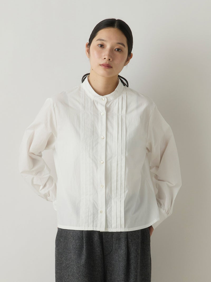 MidiUmi タックショートシャツ