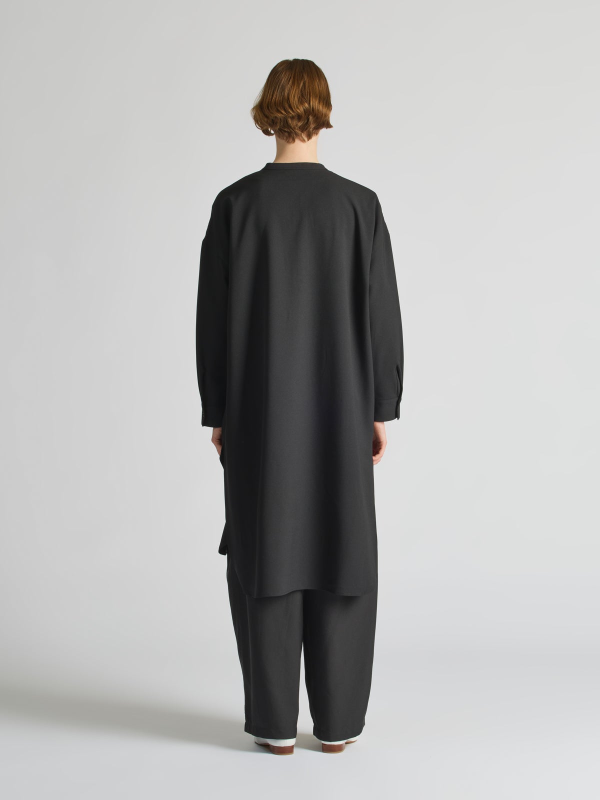 mizuiro ind スタンドカラーシャツワンピース｜ MARcourt ONLINE STORE