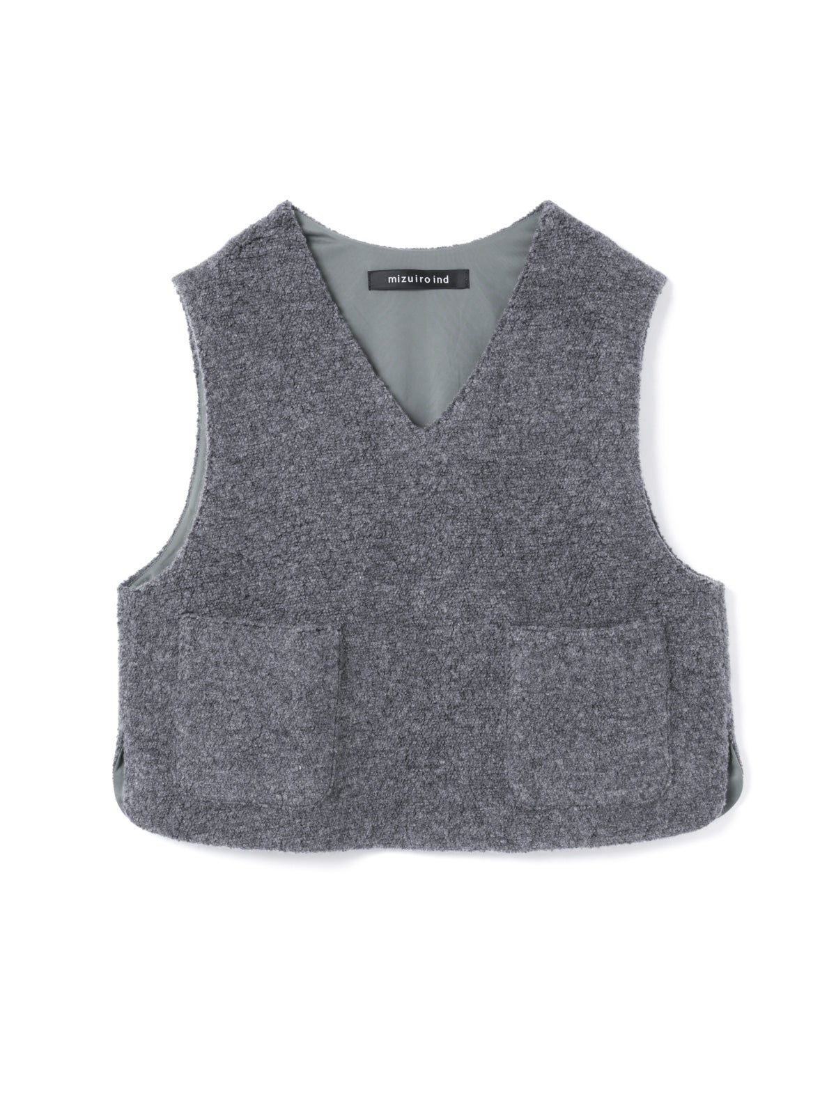 TOSHIKOさま 未使用級✨ミズイロインド　2024AW　ボアロングベスト　ブ mizuiro ind ボアベスト｜ MARcourt ONLINE STORE - マーコート