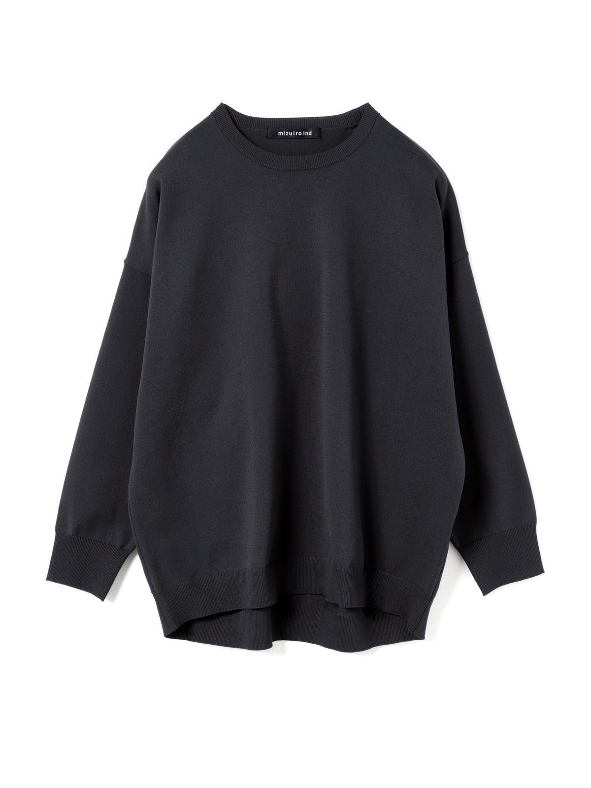 mizuiro ind クルーネックワイドプルオーバー｜ MARcourt ONLINE STORE