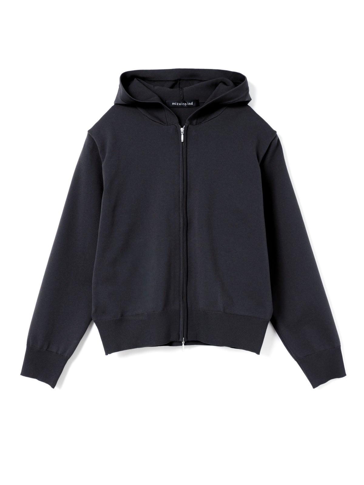 mizuiro ind フードジップニット｜ MARcourt ONLINE STORE