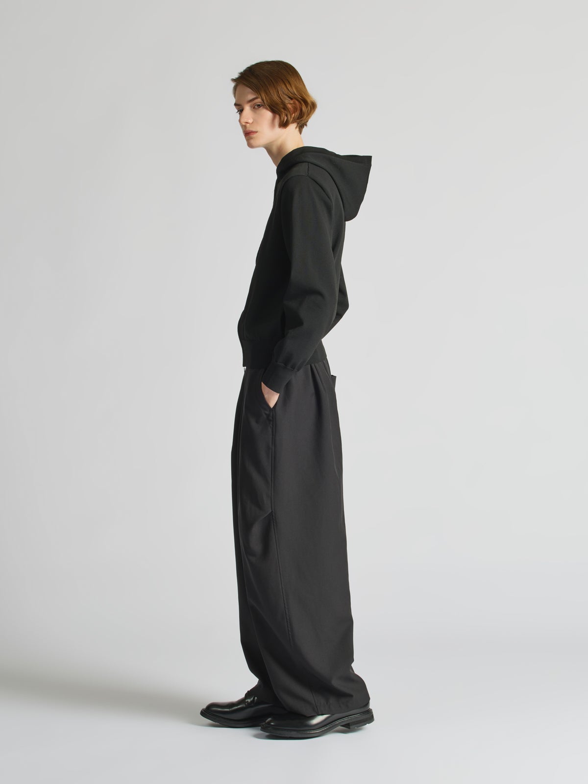 mizuiro ind フードジップニット｜ MARcourt ONLINE STORE