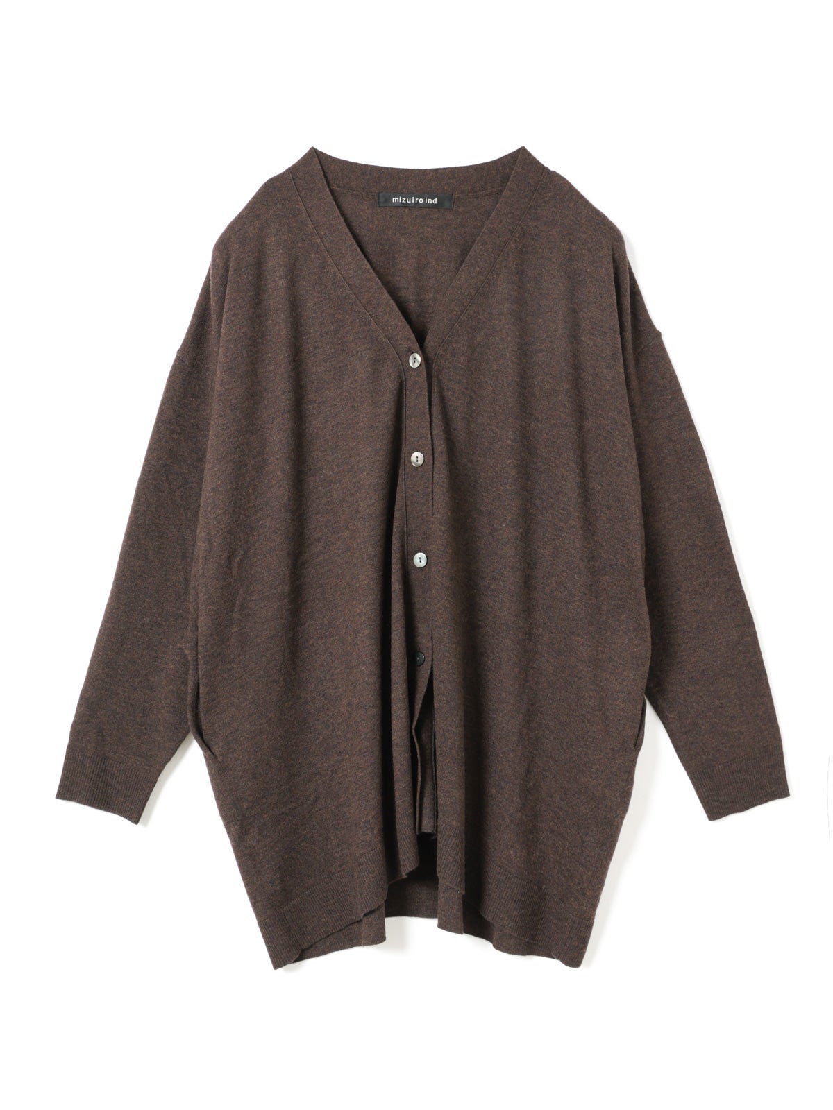 mizuiro ind Vネックワイドカーディガン｜ MARcourt ONLINE STORE