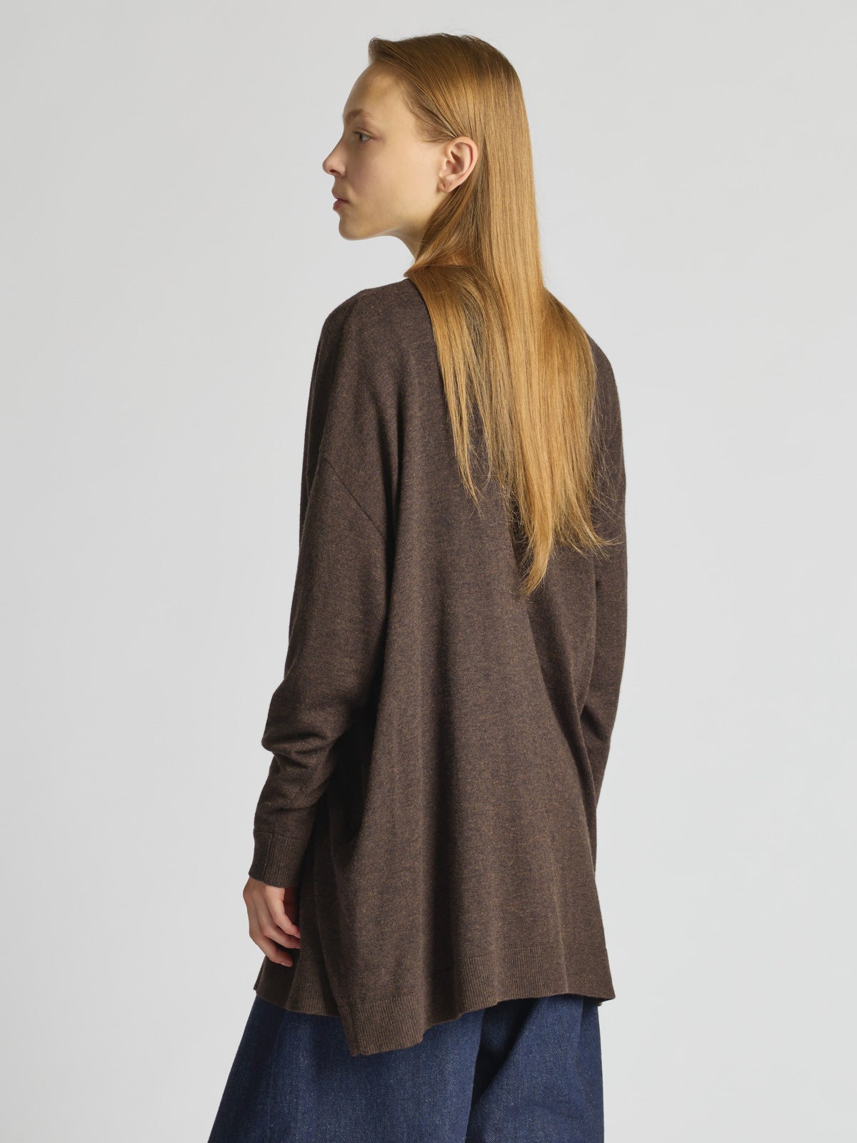 mizuiro ind Vネックワイドカーディガン｜ MARcourt ONLINE STORE