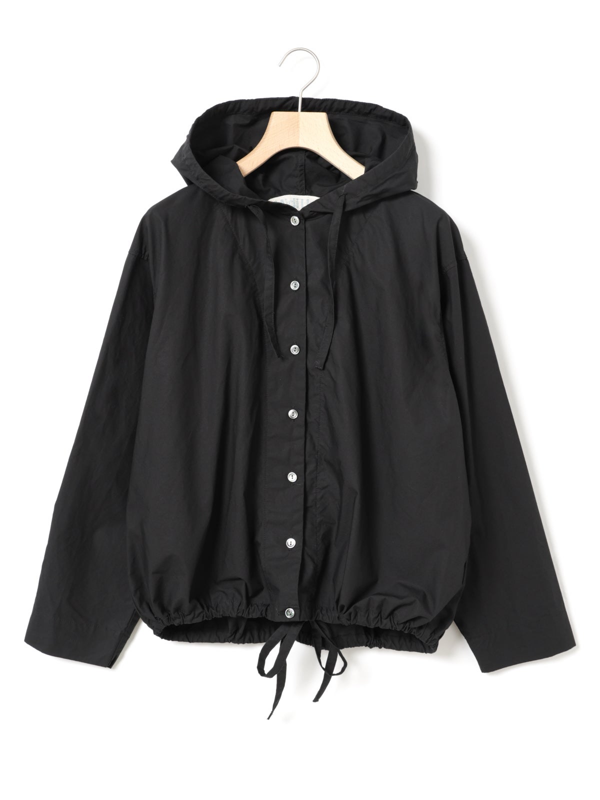 MidiUmi ブラック フード付きジャケット MidiUmi シャツフードブルゾン｜ MARcourt ONLINE STORE - マーコート