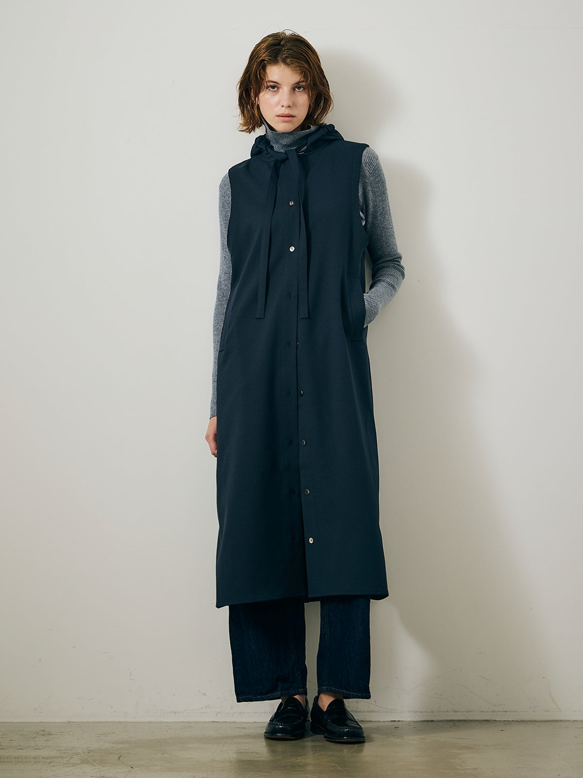 MARMARMAR ノースリーブパーカーシャツワンピース｜ MARcourt ONLINE